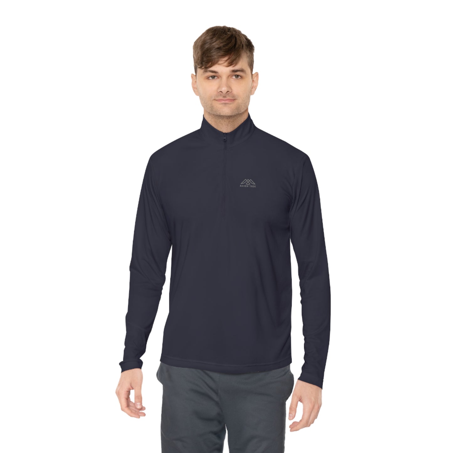 Quarter-Zip Pullover - Navy