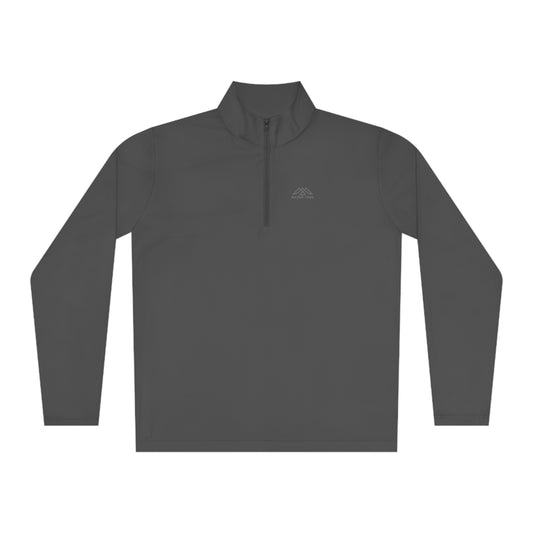 Quarter-Zip Pullover - Grey