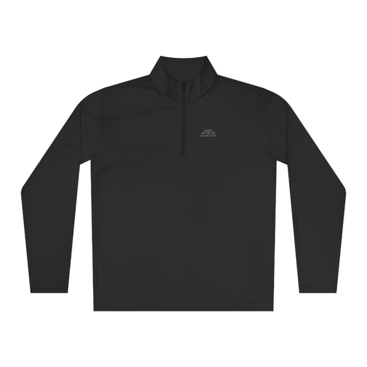 Quarter-Zip Pullover - Black